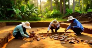 ក្រសួងវប្បធម៌ផ្សព្វផ្សាយការស្រាវជ្រាវបុរាណវិទ្យានៅទួលភ្នំតូច អង្គរបុរី