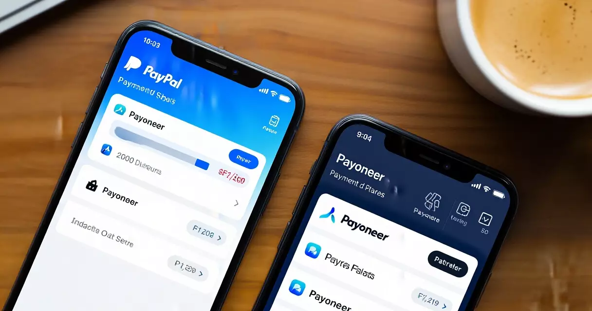 ប្រៀបធៀប PayPal និង Payoneer Dashboard សម្រាប់ Freelancer ខ្មែរ