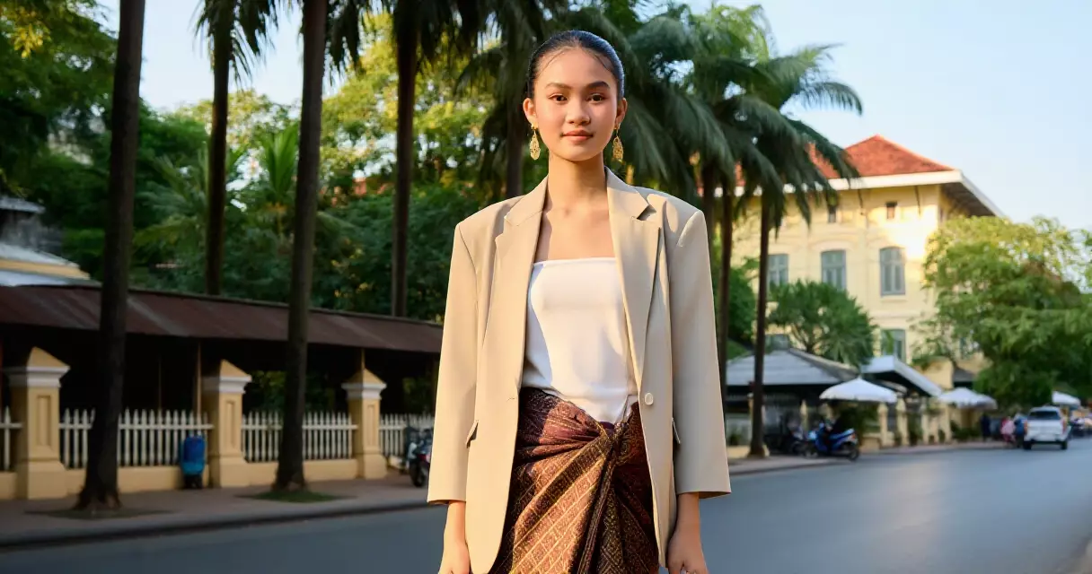 យុវជនខ្មែរជំនាន់ Z កំពុងកំណត់ម៉ូតខ្លួនឯងឡើងវិញ ពី TikTok រហូតដល់ Runway ភ្នំពេញ
