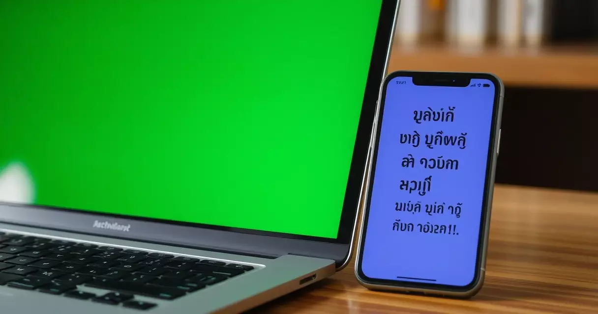 អេក្រង់កុំព្យូទ័រ និងទូរស័ព្ទបង្ហាញអក្សរខ្មែរ Unicode